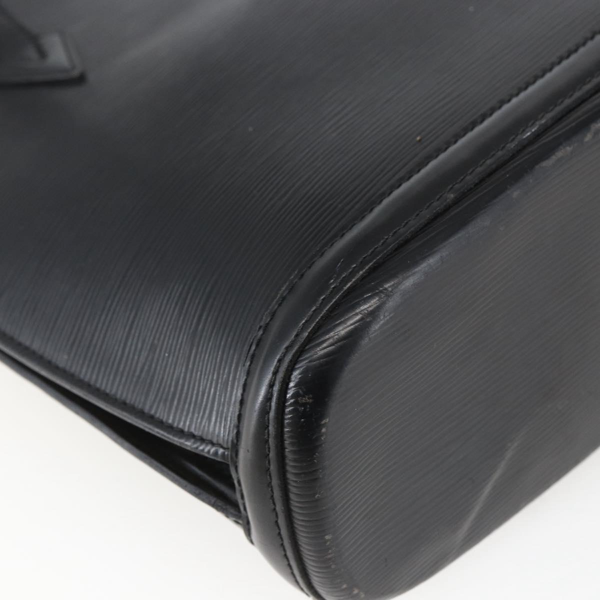 LOUIS VUITTON Epi Lussac Shoulder Bag Black M52282 LV Auth 171960