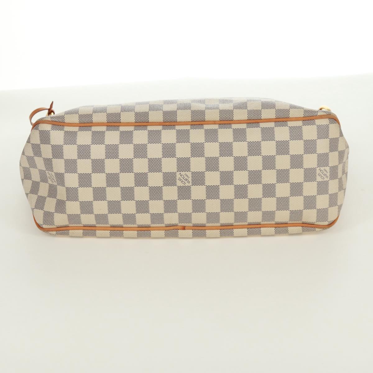 LOUIS VUITTON Damier Azur Delightful MM Shoulder Bag N41448 LV Auth 171963V