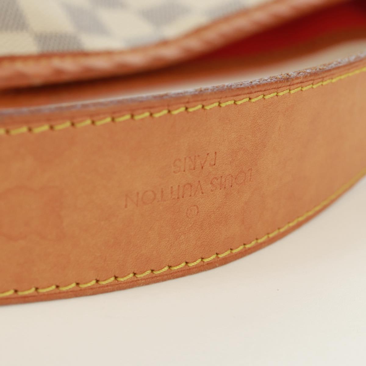 LOUIS VUITTON Damier Azur Delightful MM Shoulder Bag N41448 LV Auth 171963V