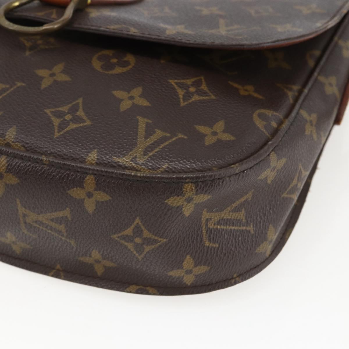 LOUIS VUITTON Monogram Saint Cloud GM Shoulder Bag M51242 LV Auth 171967