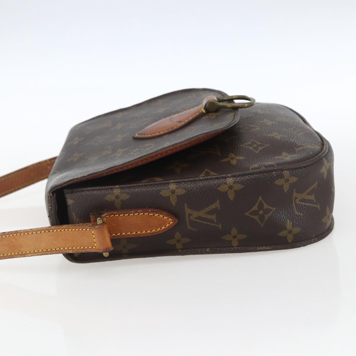LOUIS VUITTON Monogram Saint Cloud GM Shoulder Bag M51242 LV Auth 171967