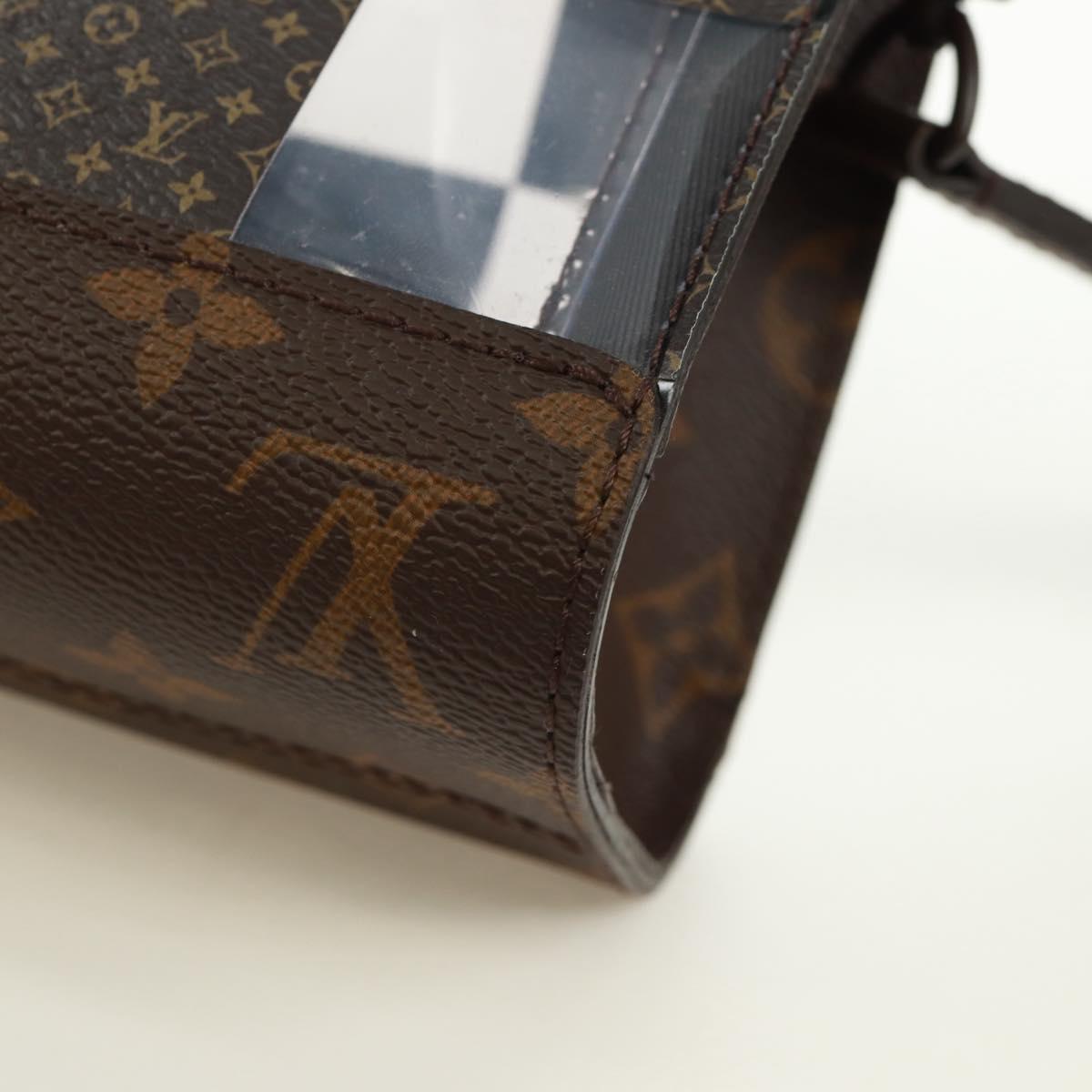 LOUIS VUITTON Monogram Chess Stand Pouch M81588 LV Auth 171970M