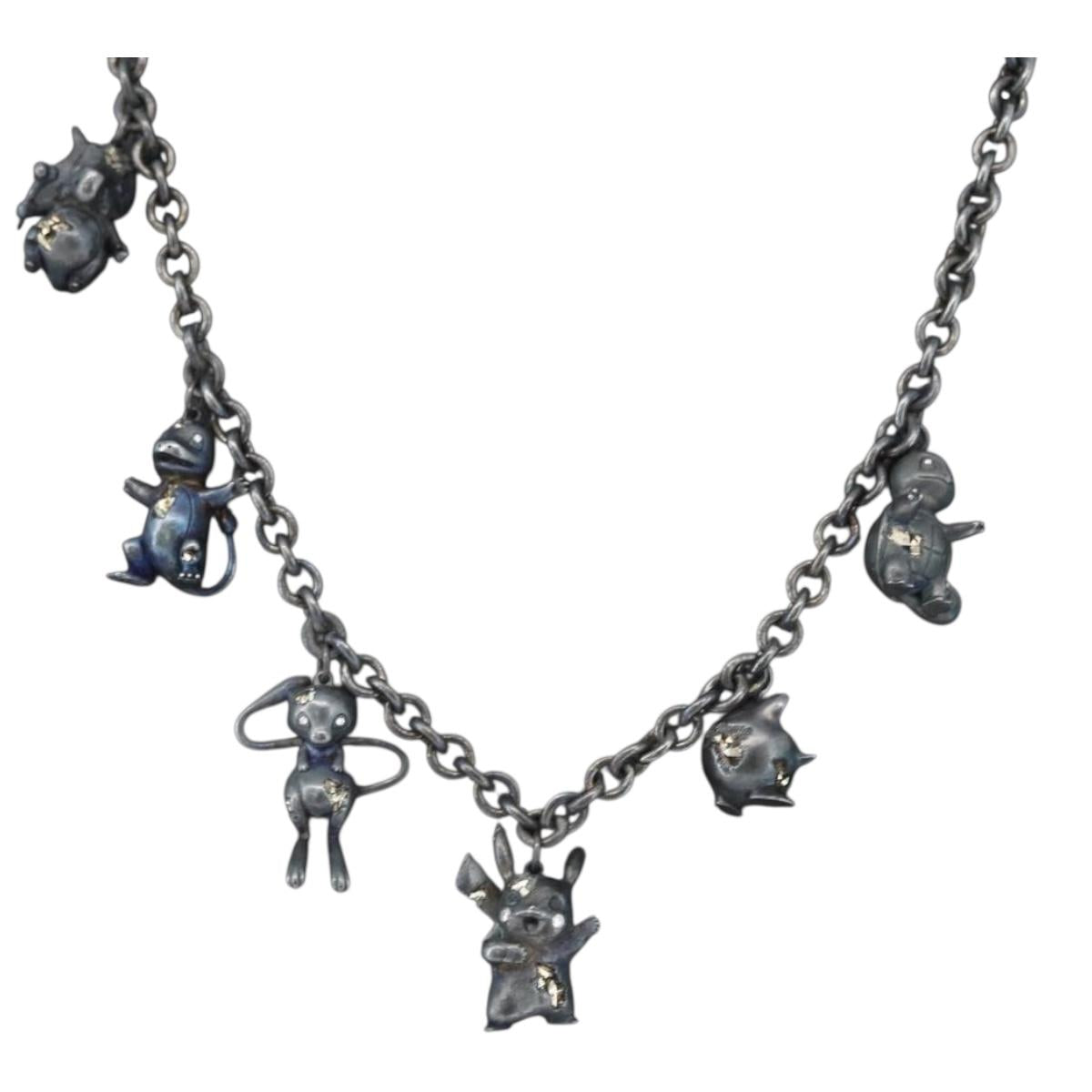 TIFFANY&Co. & Arsham Studios And Pokﾃｩmon Station Necklace Ag925 Auth 171973SM