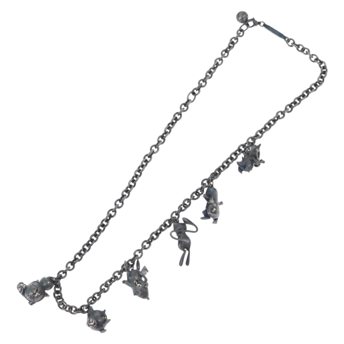 TIFFANY&Co. & Arsham Studios And Pokﾃｩmon Station Necklace Ag925 Auth 171973SM