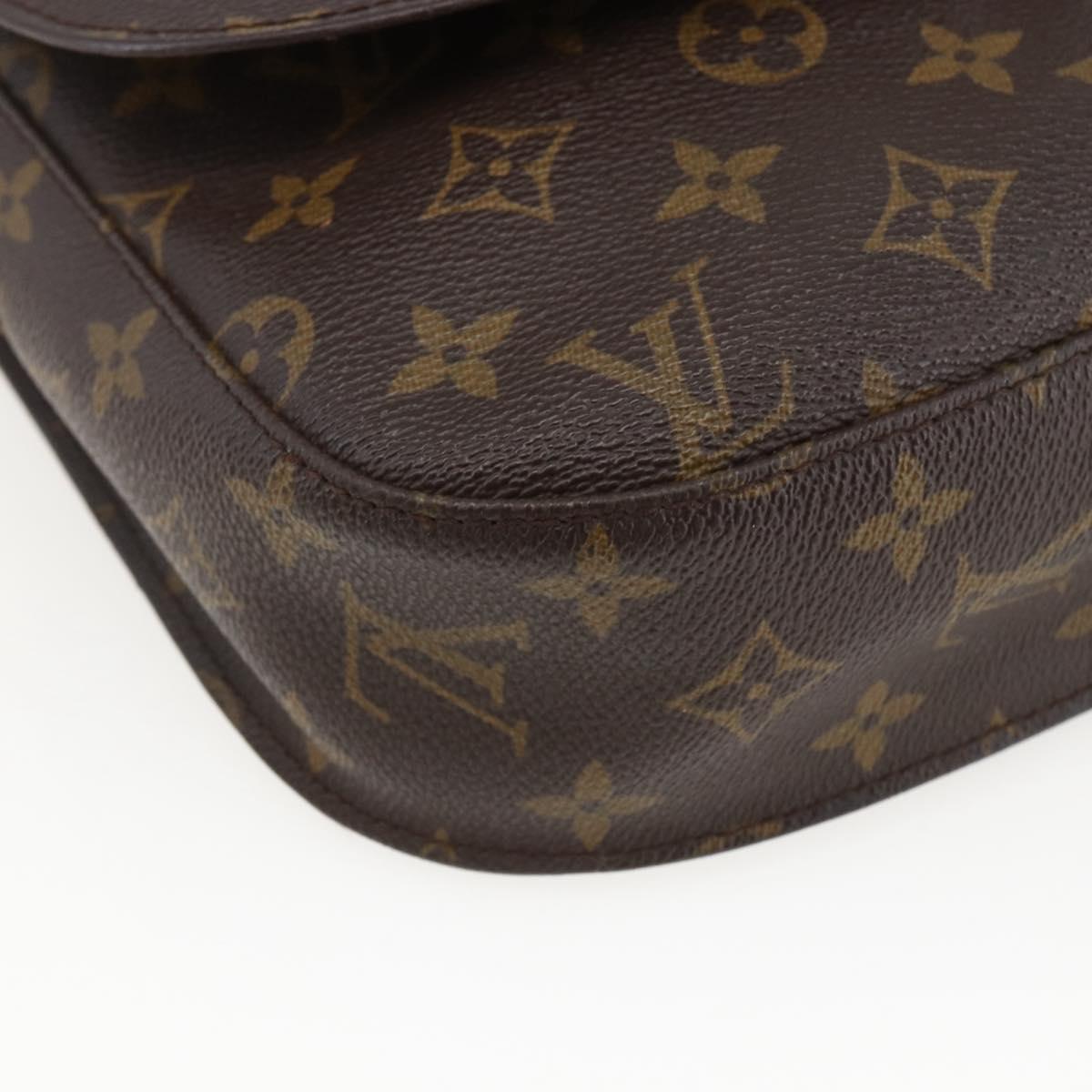 LOUIS VUITTON Monogram Saint Cloud GM Shoulder Bag M51242 LV Auth 171997