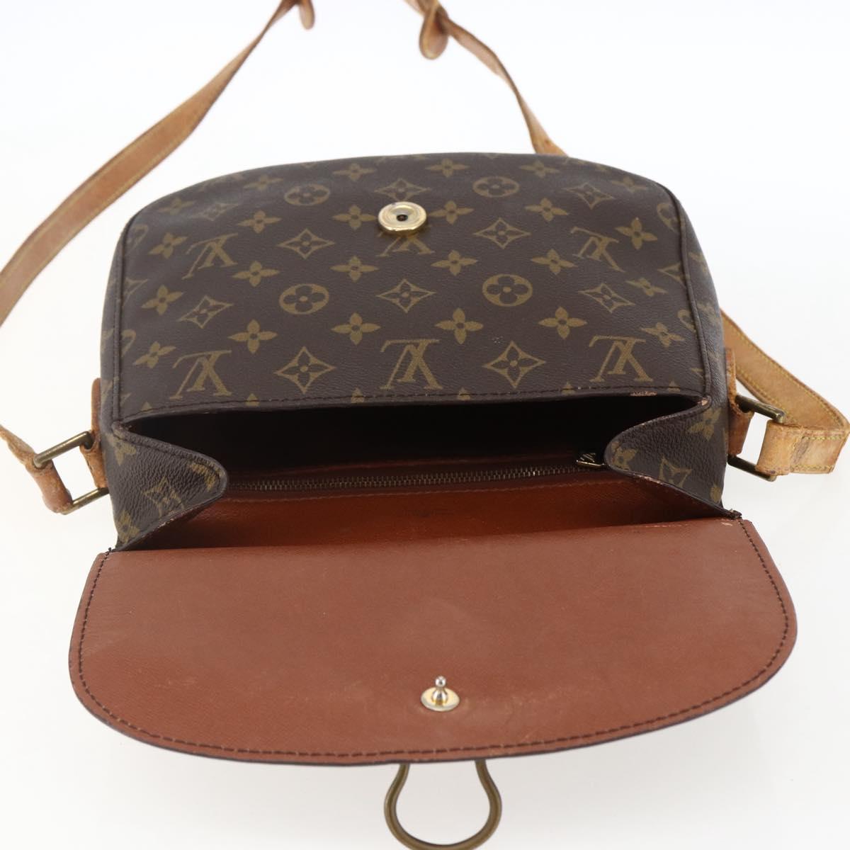 LOUIS VUITTON Monogram Saint Cloud GM Shoulder Bag M51242 LV Auth 171997