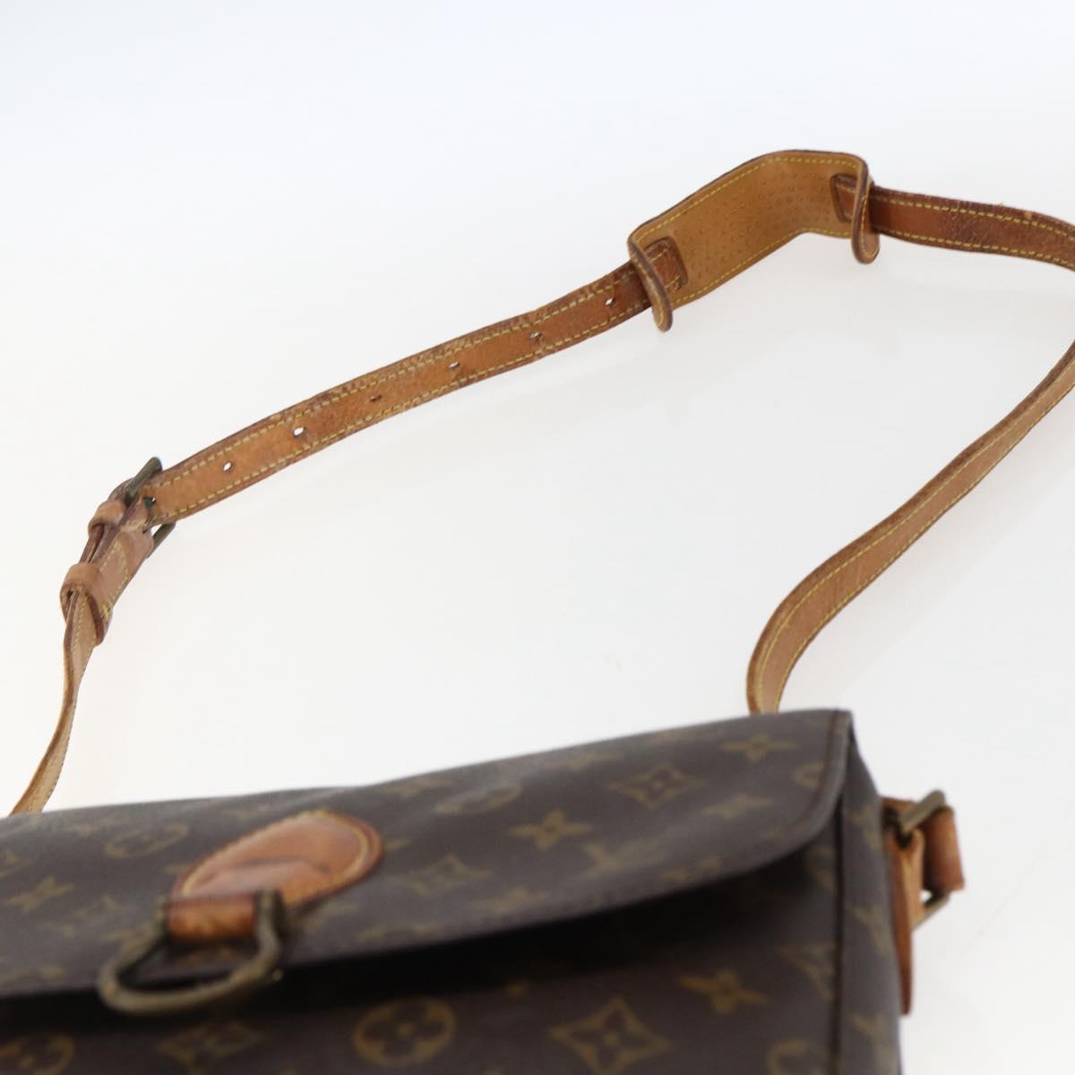 LOUIS VUITTON Monogram Saint Cloud GM Shoulder Bag M51242 LV Auth 171997