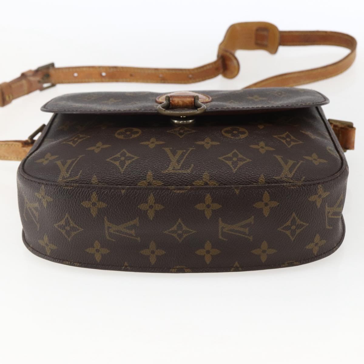 LOUIS VUITTON Monogram Saint Cloud GM Shoulder Bag M51242 LV Auth 171997