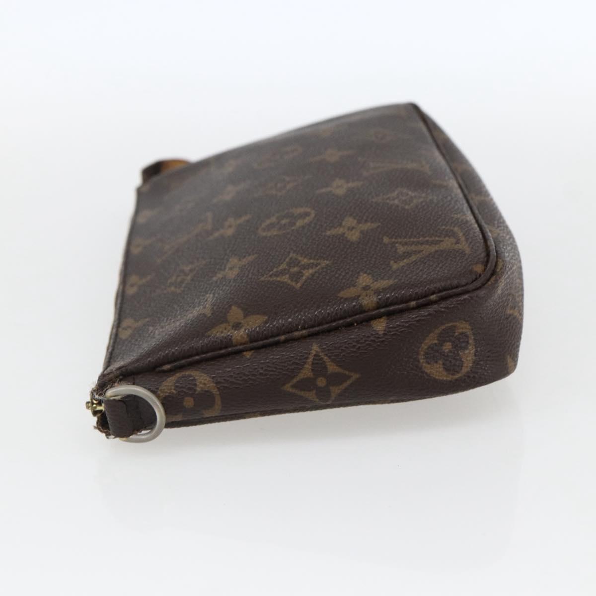 LOUIS VUITTON Monogram Pochette Accessoires Pouch M51980 LV Auth 172012