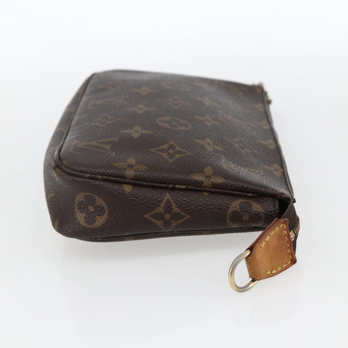 LOUIS VUITTON Monogram Pochette Accessoires Pouch M51980 LV Auth 172012