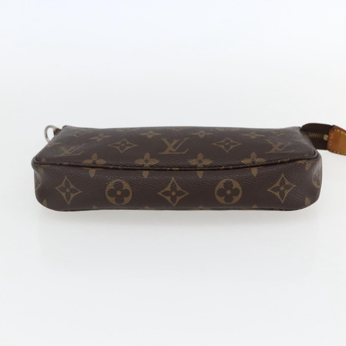 LOUIS VUITTON Monogram Pochette Accessoires Pouch M51980 LV Auth 172012