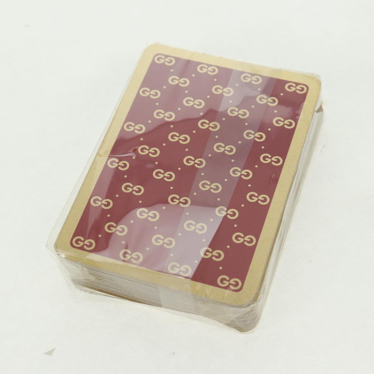 GUCCI Playing Cards Red Green blue Auth 172014A
