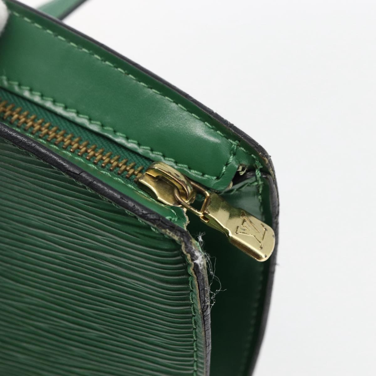 LOUIS VUITTON Epi Saint Jacques Shopping Bag Green M52274 LV Auth 172035