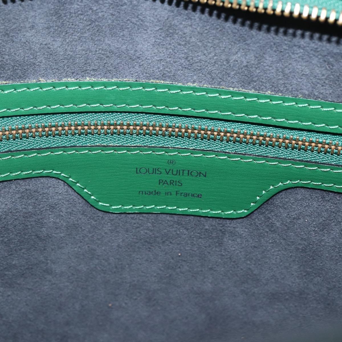 LOUIS VUITTON Epi Saint Jacques Shopping Bag Green M52274 LV Auth 172035