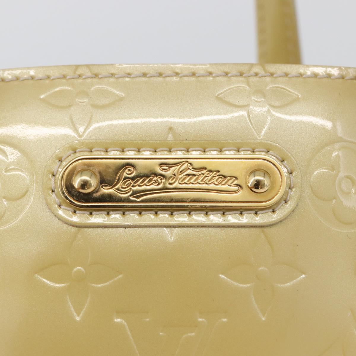 LOUIS VUITTON Monogram Vernis Wilshire PM Bag Rose Florentin M91642 Auth 172121