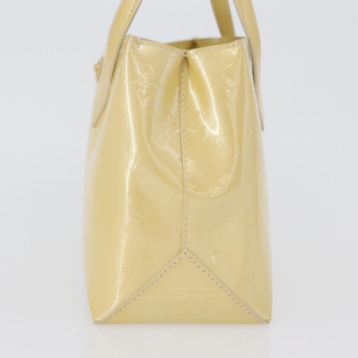 LOUIS VUITTON Monogram Vernis Wilshire PM Bag Rose Florentin M91642 Auth 172121