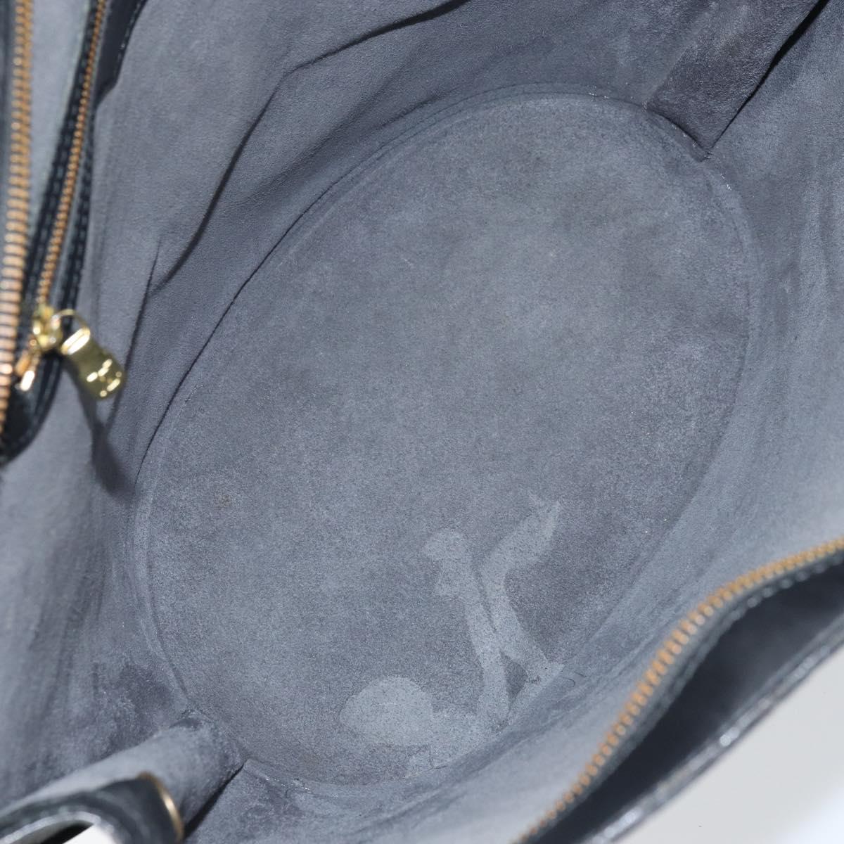 LOUIS VUITTON Epi Saint Jacques Shopping Shoulder Bag Black M52262 Auth 172132