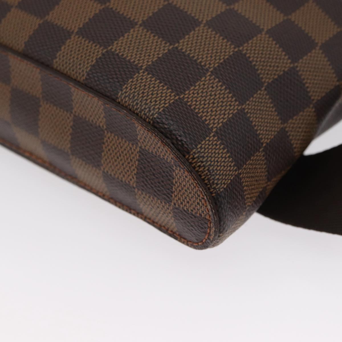 LOUIS VUITTON Damier Ebene Geronimos Shoulder Bag N51994 LV Auth 172134V