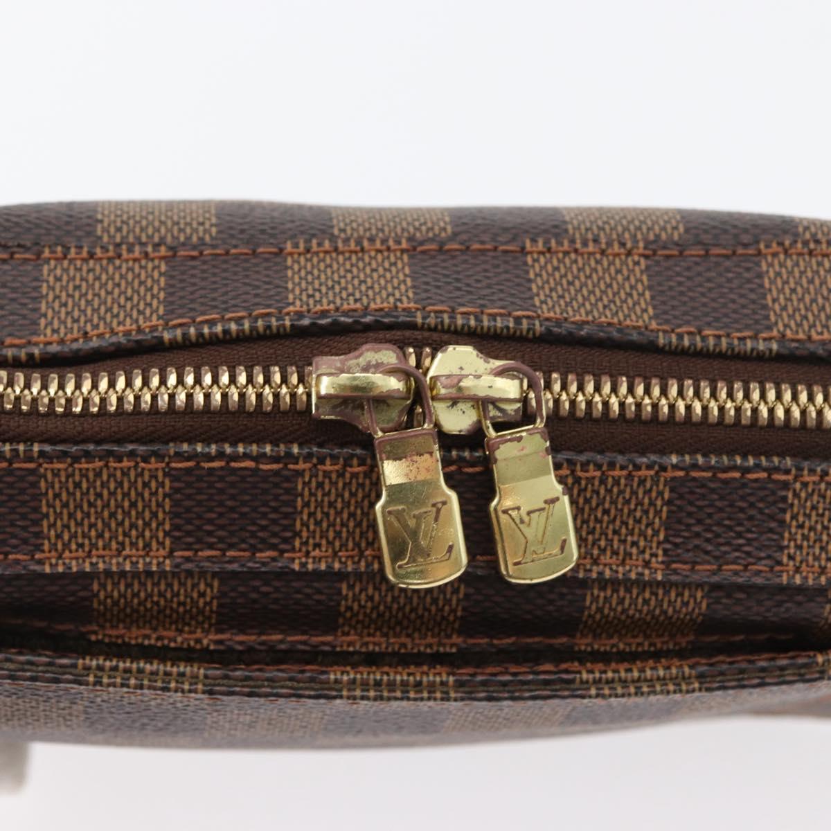 LOUIS VUITTON Damier Ebene Geronimos Shoulder Bag N51994 LV Auth 172134V