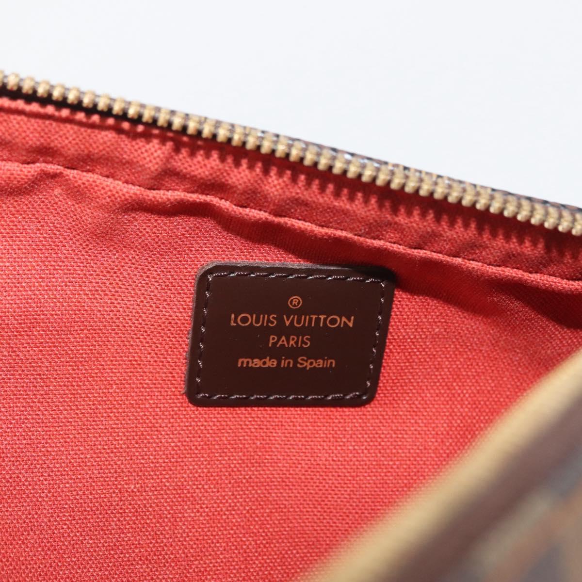 LOUIS VUITTON Damier Ebene Geronimos Shoulder Bag N51994 LV Auth 172134V