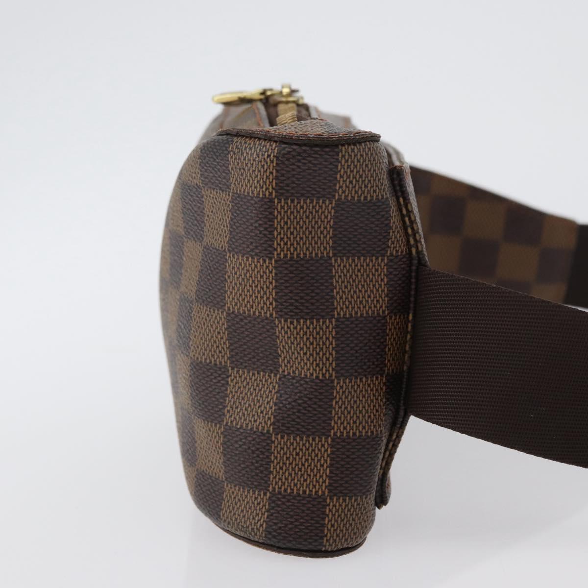 LOUIS VUITTON Damier Ebene Geronimos Shoulder Bag N51994 LV Auth 172134V