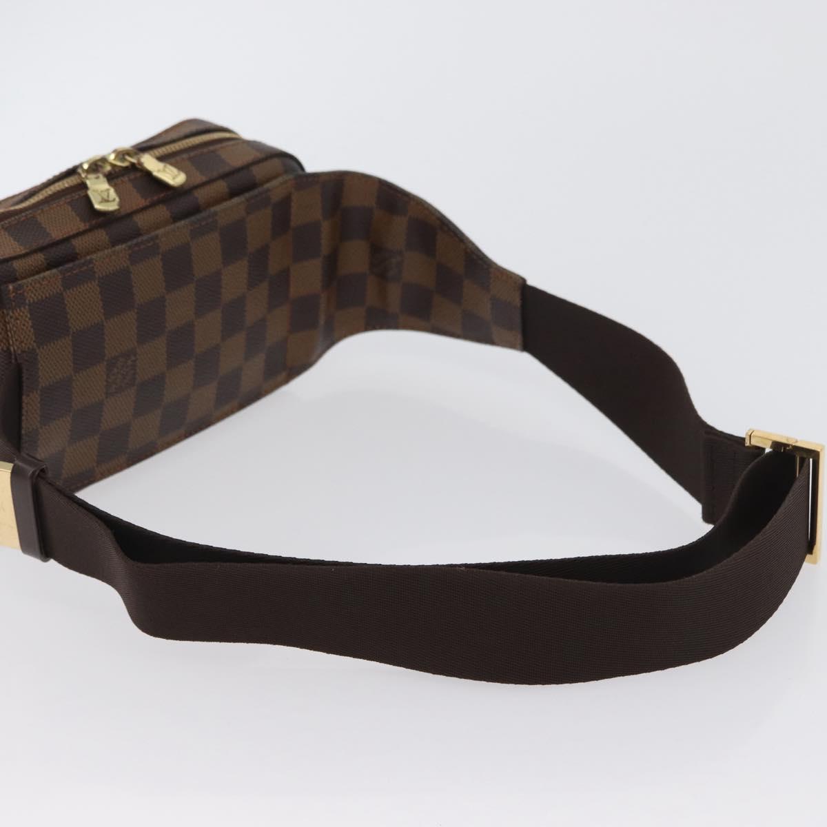 LOUIS VUITTON Damier Ebene Geronimos Shoulder Bag N51994 LV Auth 172134V