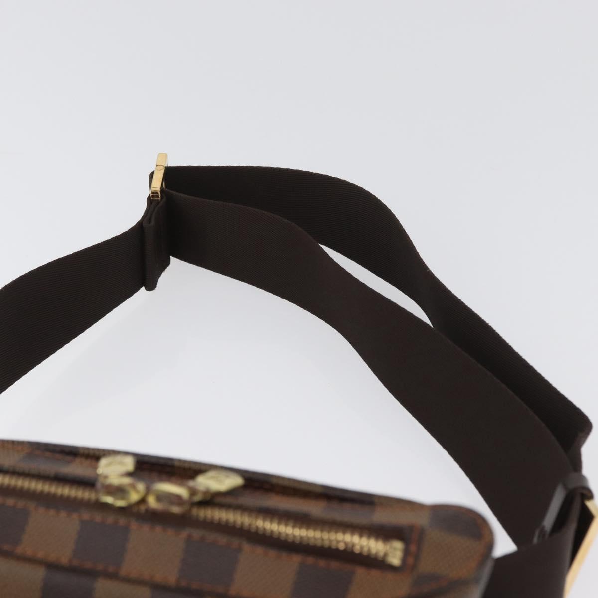 LOUIS VUITTON Damier Ebene Geronimos Shoulder Bag N51994 LV Auth 172134V