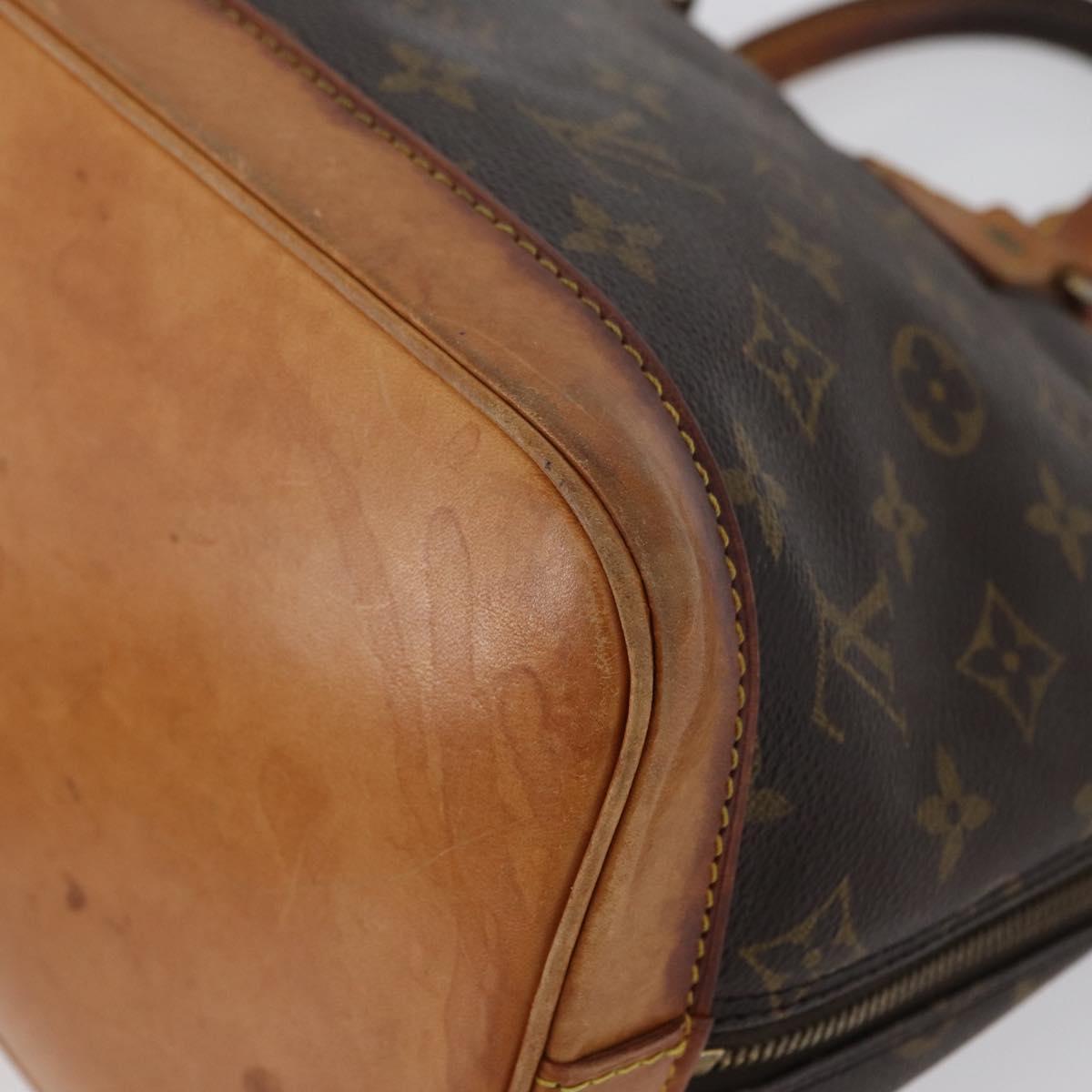 LOUIS VUITTON Monogram Alma Hand Bag M51130 LV Auth 172138