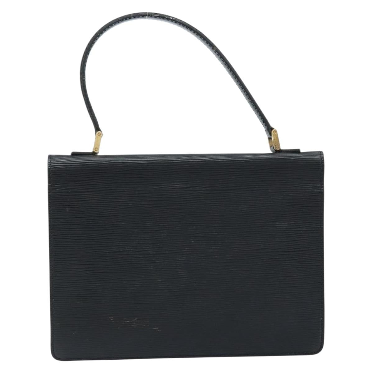 LOUIS VUITTON Epi Concorde Hand Bag Black M52132 LV Auth 172148