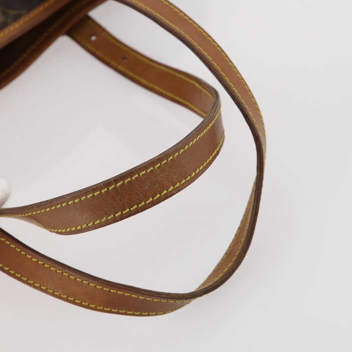 LOUIS VUITTON Monogram Bucket GM Shoulder Bag M42236 LV Auth 172193