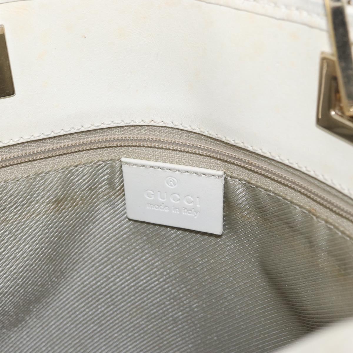 GUCCI GG Canvas Tote Bag Gold Light Blue 002 1099 Auth 172258
