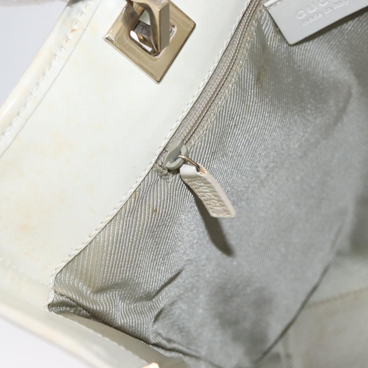 GUCCI GG Canvas Tote Bag Gold Light Blue 002 1099 Auth 172258