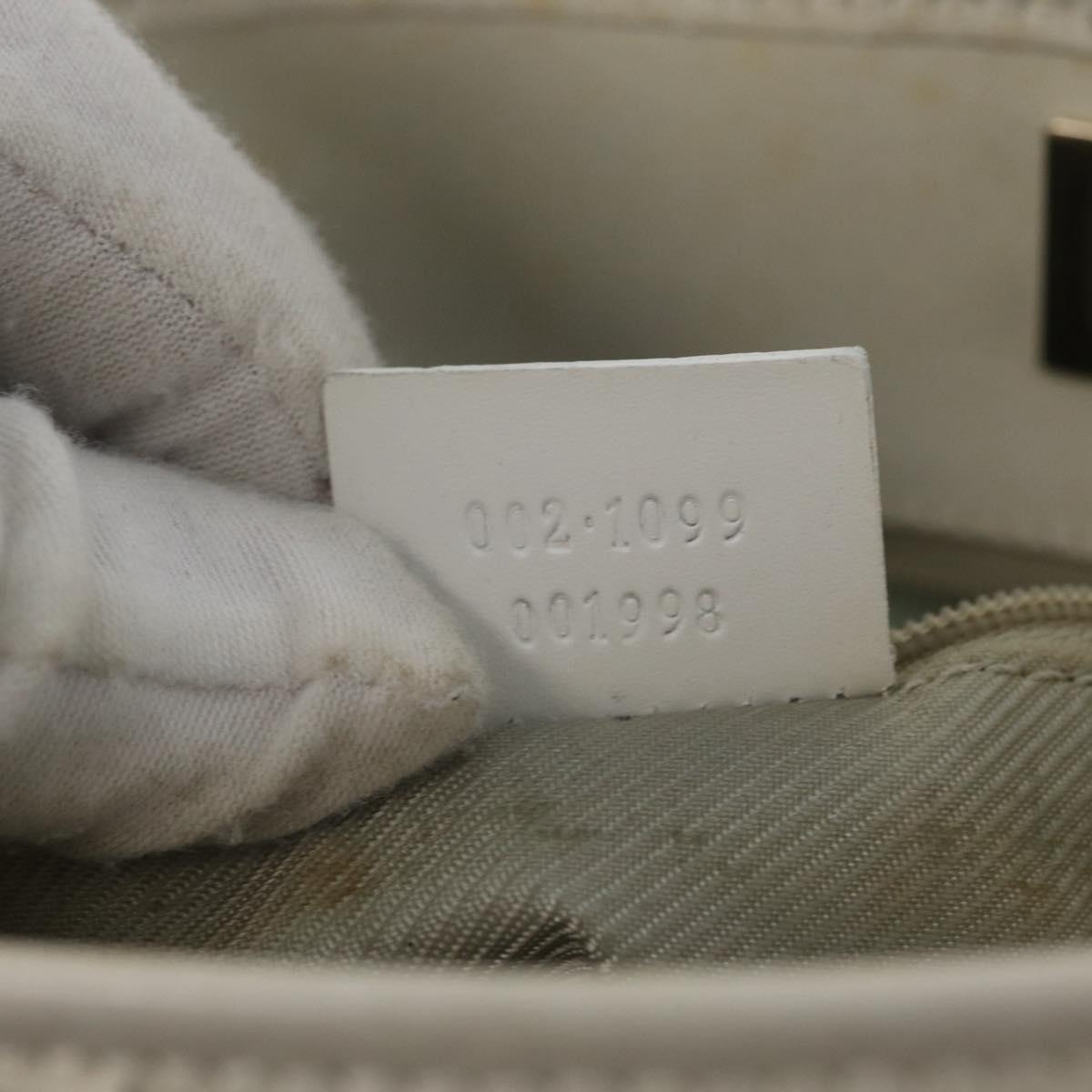 GUCCI GG Canvas Tote Bag Gold Light Blue 002 1099 Auth 172258