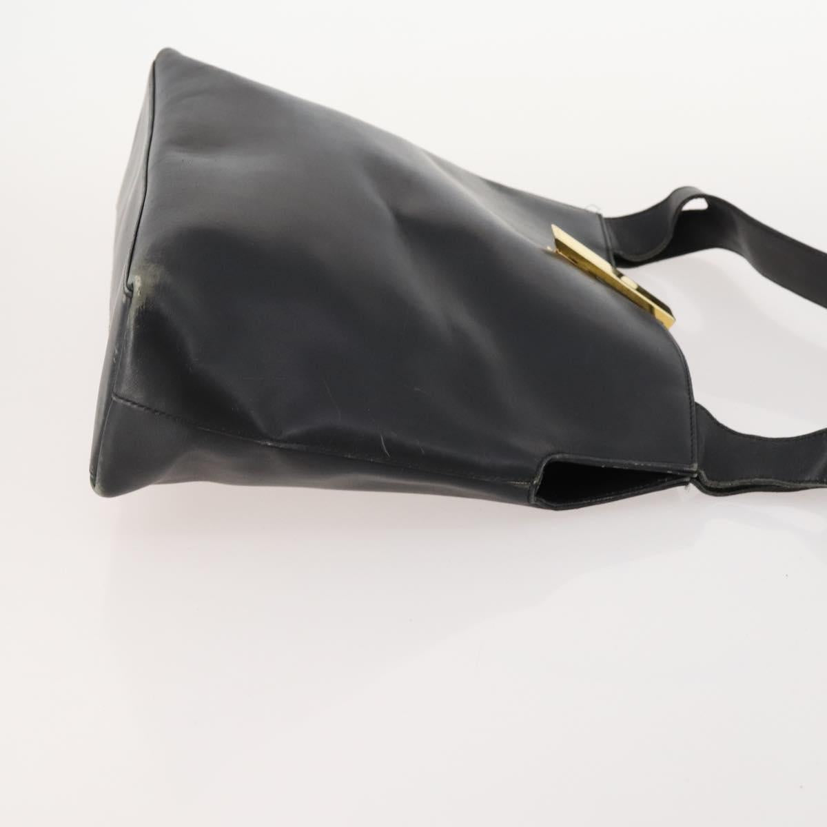 GUCCI Sherry Line Shoulder Bag Suede Leather 2 Set Black Navy Red Auth 172315