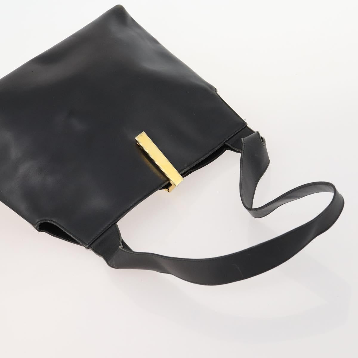 GUCCI Sherry Line Shoulder Bag Suede Leather 2 Set Black Navy Red Auth 172315