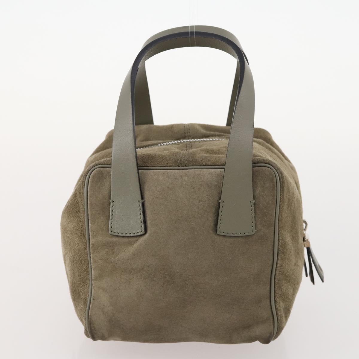 BALLY Dior Fendi Honeycomb Shoulder Bag Suede 3 Set Gray Navy black Auth 172316