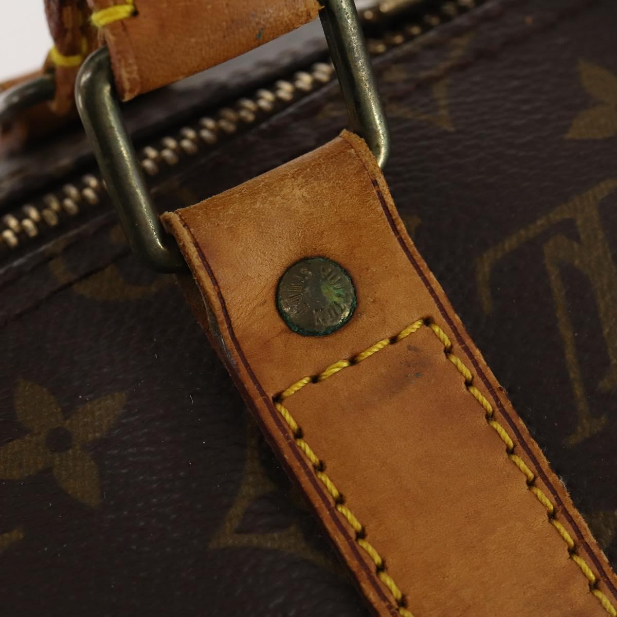 LOUIS VUITTON Monogram Keepall 50 Boston Bag M41426 LV Auth 172320