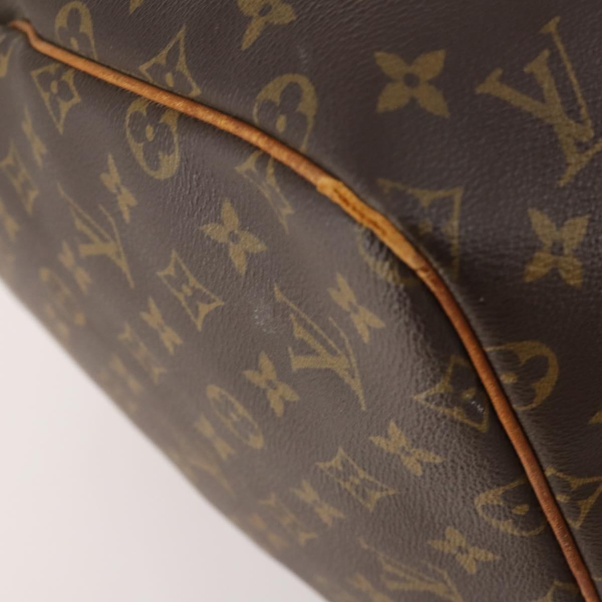 LOUIS VUITTON Monogram Keepall 55 Boston Bag M41424 LV Auth 172324