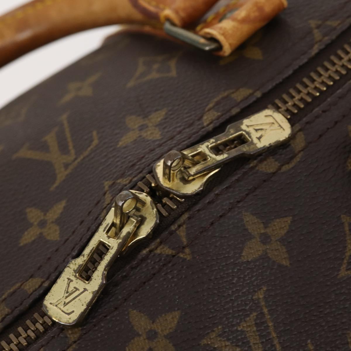 LOUIS VUITTON Monogram Keepall 55 Boston Bag M41424 LV Auth 172324