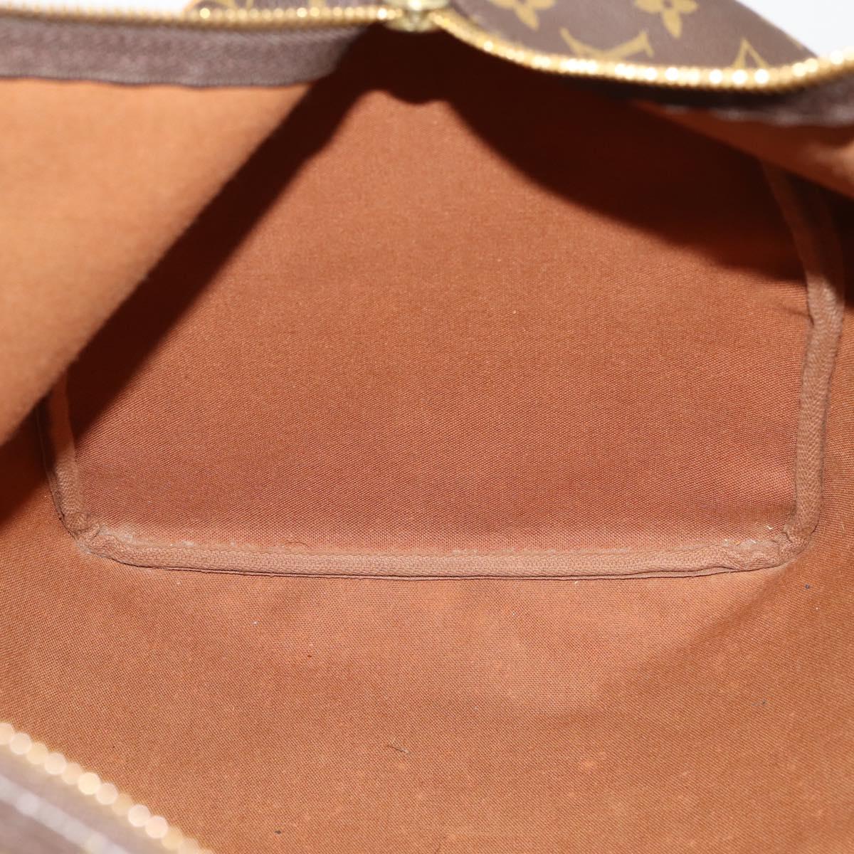 LOUIS VUITTON Monogram Keepall 55 Boston Bag M41424 LV Auth 172324