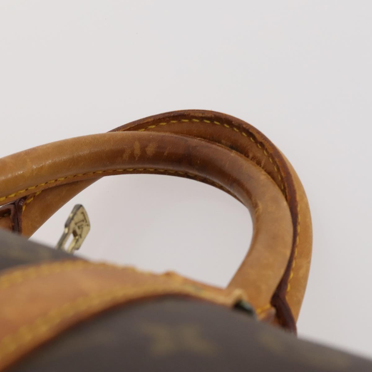 LOUIS VUITTON Monogram Keepall 55 Boston Bag M41424 LV Auth 172324