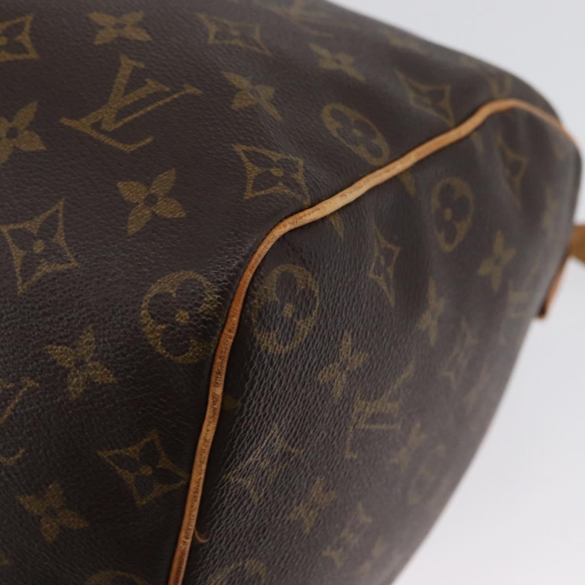 LOUIS VUITTON Monogram Speedy 40 Hand Bag M41522 LV Auth 172326