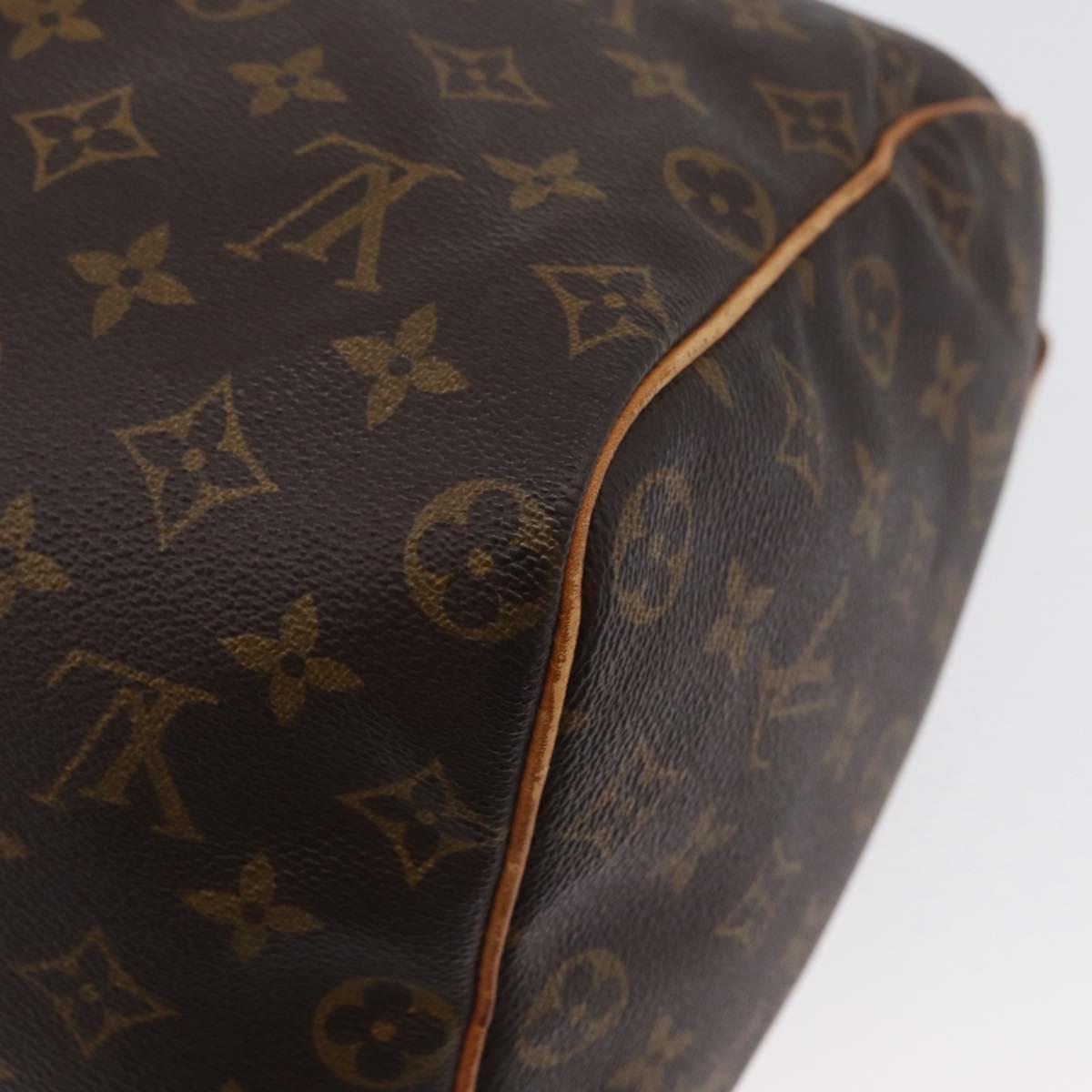 LOUIS VUITTON Monogram Speedy 40 Hand Bag M41522 LV Auth 172326