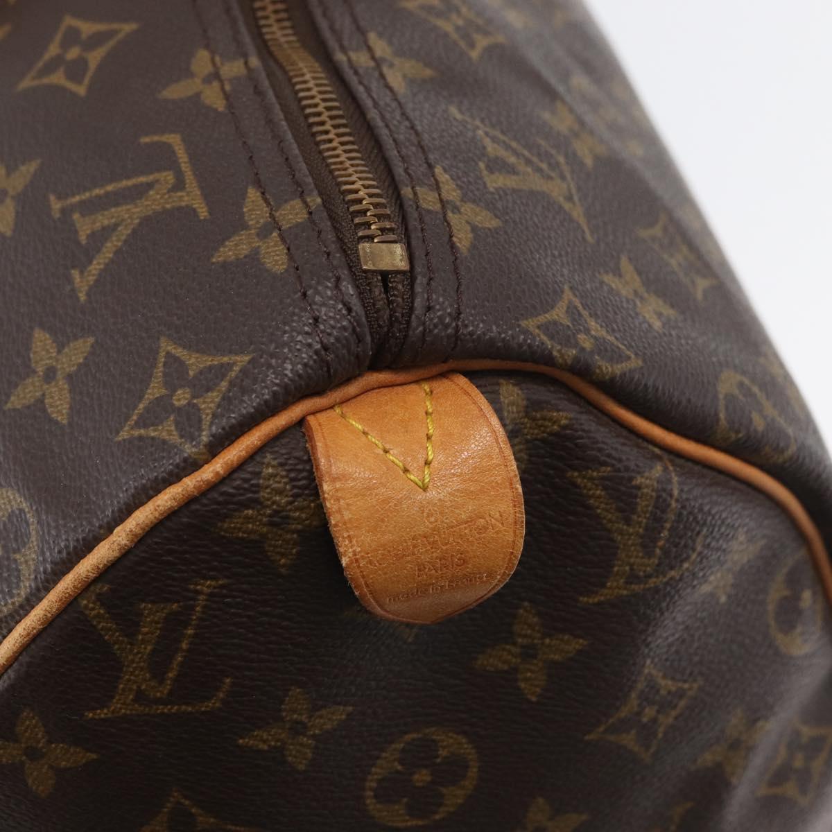 LOUIS VUITTON Monogram Speedy 40 Hand Bag M41522 LV Auth 172326