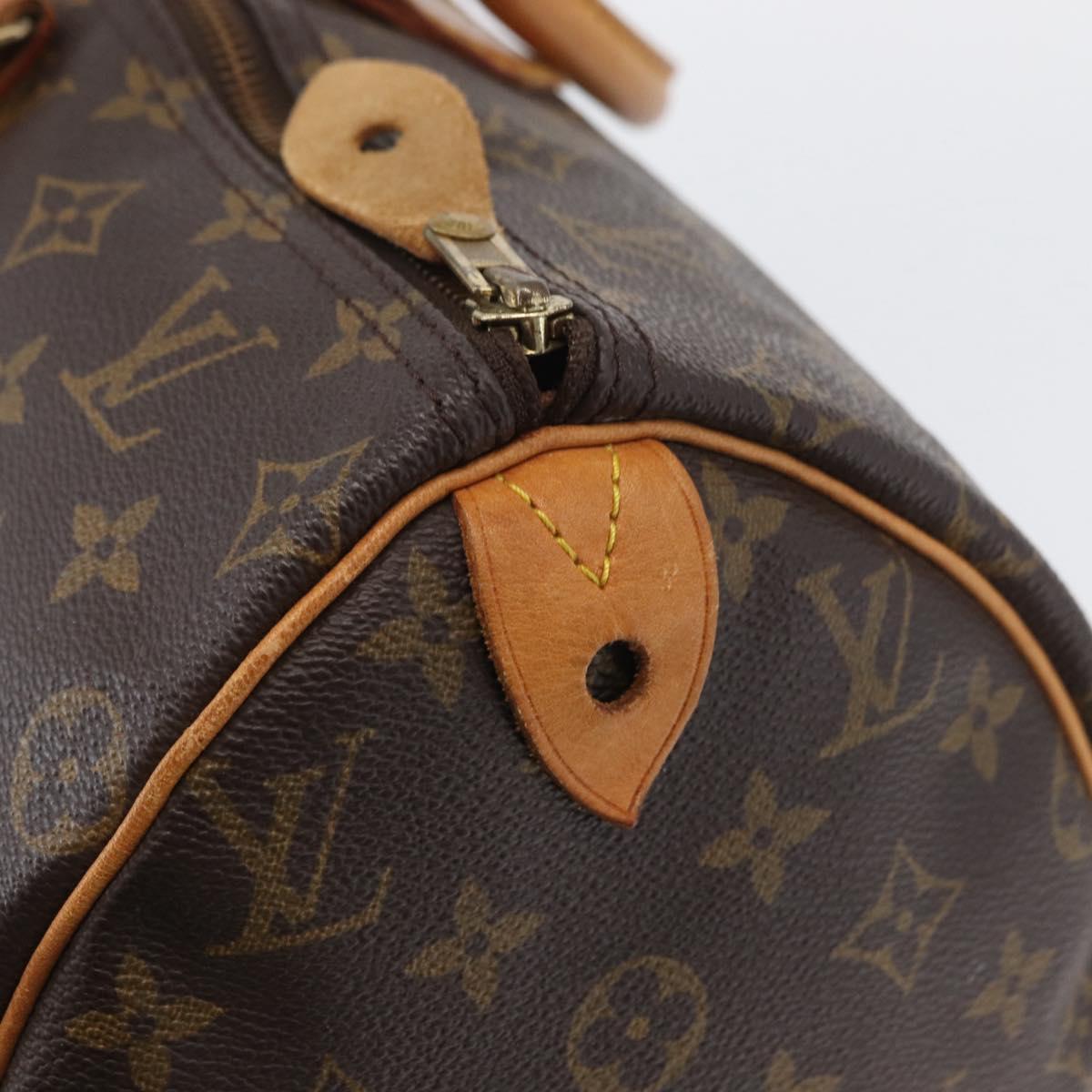 LOUIS VUITTON Monogram Speedy 40 Hand Bag M41522 LV Auth 172326