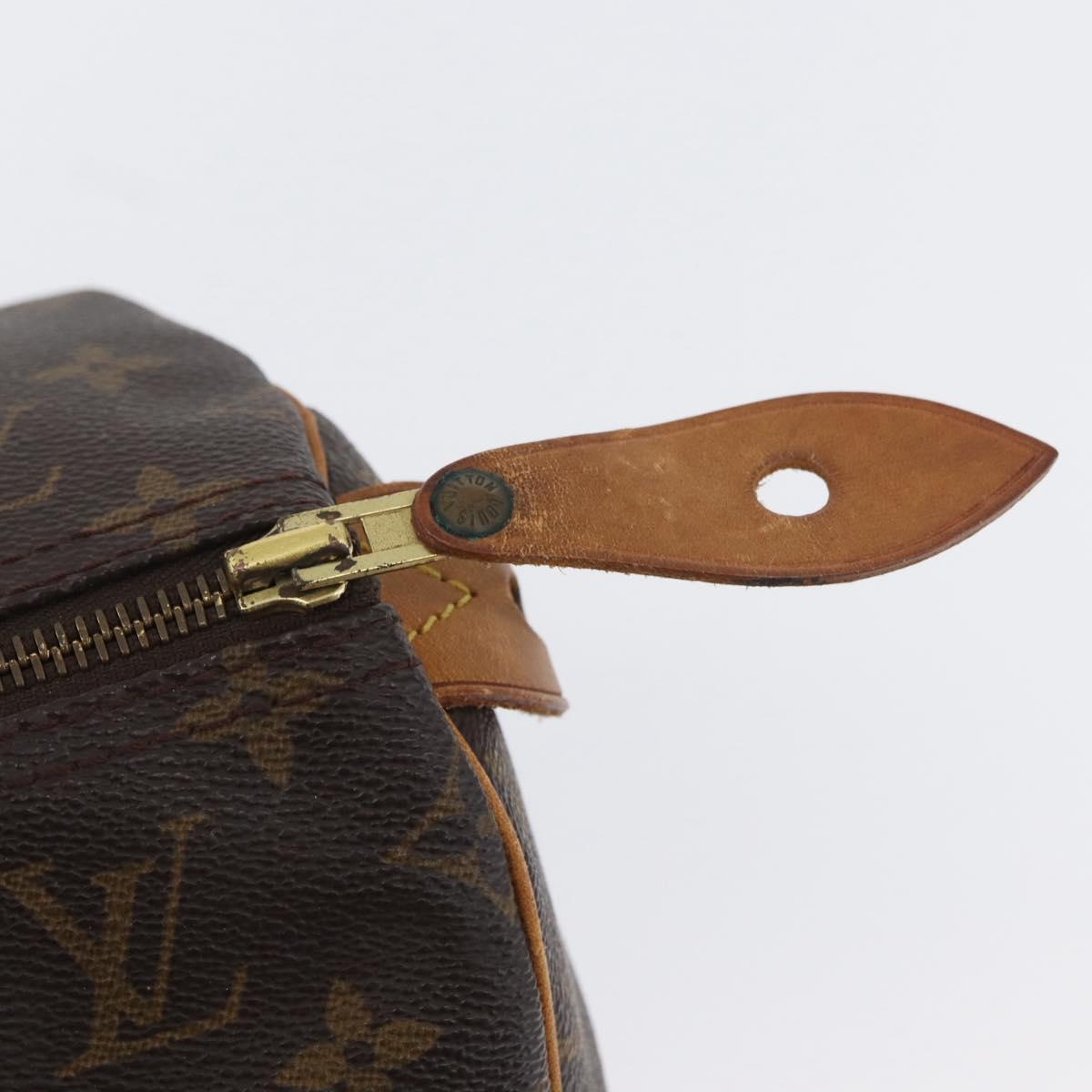 LOUIS VUITTON Monogram Speedy 40 Hand Bag M41522 LV Auth 172328