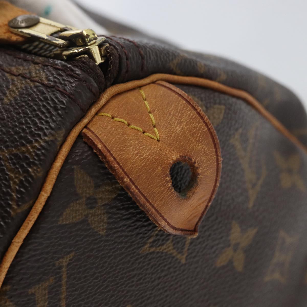 LOUIS VUITTON Monogram Speedy 40 Hand Bag M41522 LV Auth 172328