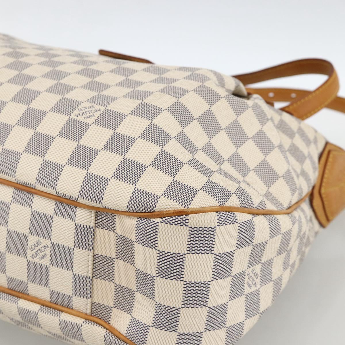 LOUIS VUITTON Damier Azur Evora MM Tote Bag 2way N41133 LV Auth 172344V