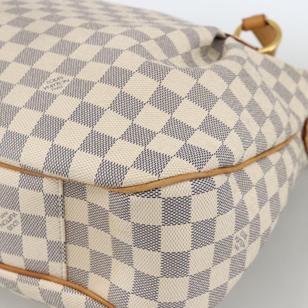 LOUIS VUITTON Damier Azur Evora MM Tote Bag 2way N41133 LV Auth 172344V