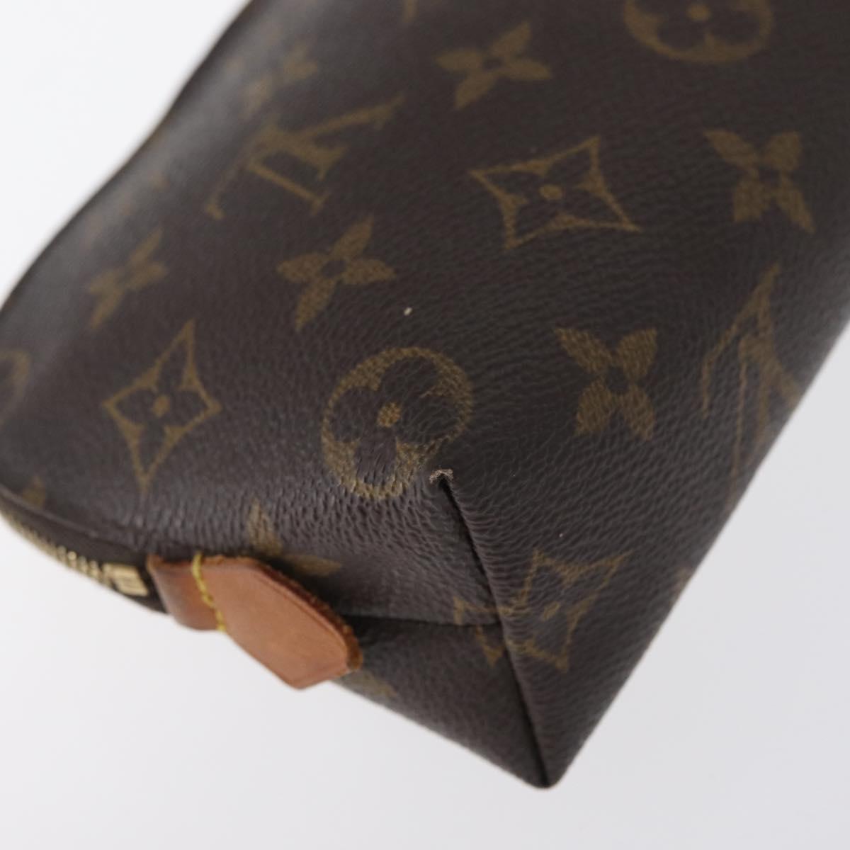 LOUIS VUITTON Monogram Pochette Cosmetic PM Pouch M43998 LV Auth 172352